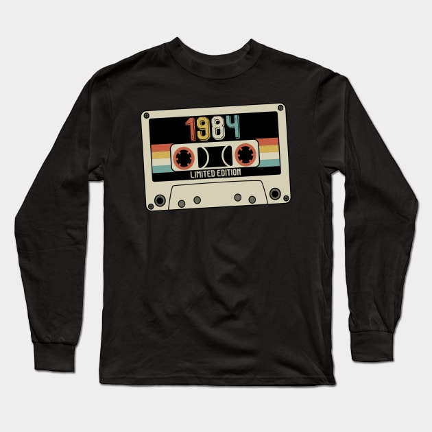 1984 - Limited Edition - Vintage Style Long Sleeve T-Shirt by Debbie Art